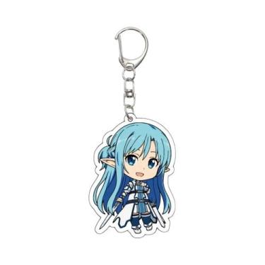 Imagem de Chaveiro Anime Sword Art Online 55MM Alice Synthesis Kirigaya Kazuto Y