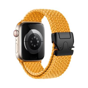 Imagem de Pulseira Trançada Para Apple Watch 40mm 44mm 46mm 42mm 49mm 45mm 41mm 