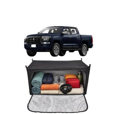 Imagem de Bolsa Para Caçamba Pick Up Todas Caminhonetes 200 Litros Em Lona Imper