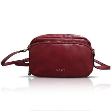 Imagem de Bolsa De Ombro Transversal Feminina Pequena Sintética Zíper - Gash, Ve