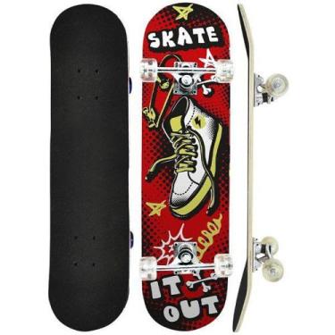 Imagem de Skate Radical DM TOYS DMR6254 Tenis