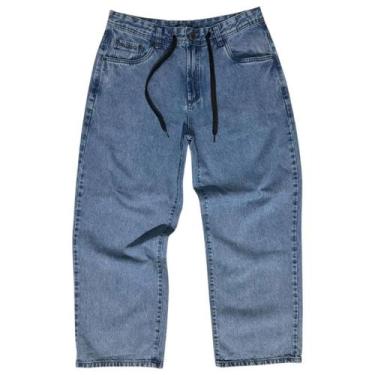 Imagem de Calça Jeans Lrg Too Bad Pant Denin, Azul, 40