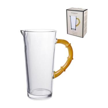 Imagem de Jarra Bamboo de 1,1L em Vidro - Hauskraft