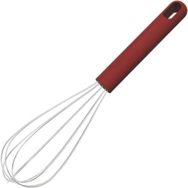 Imagem de Batedor Manual Fouêt Softta Tramontina Vermelho Cozinha