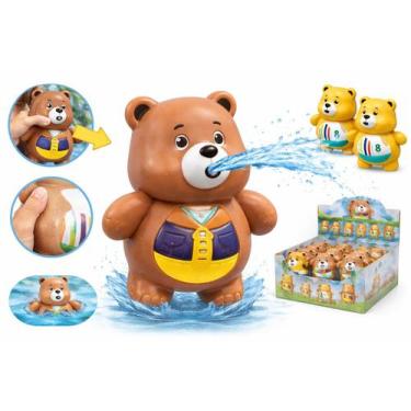 Imagem de Brinquedo Urso Lanca Joga Agua Piscina Praia Banho Banheira - Arktoys