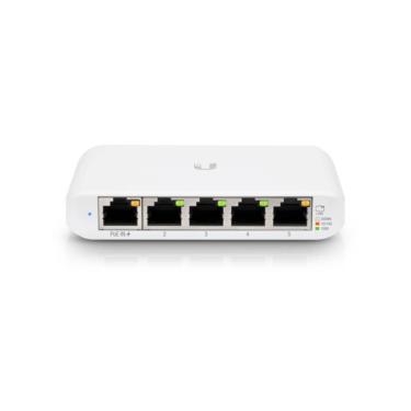 Imagem de Switch Ubiquiti USW-FLEX-MINI 5 Portas Gigabit Ethernet Gerenciável com Poe Flex Mini