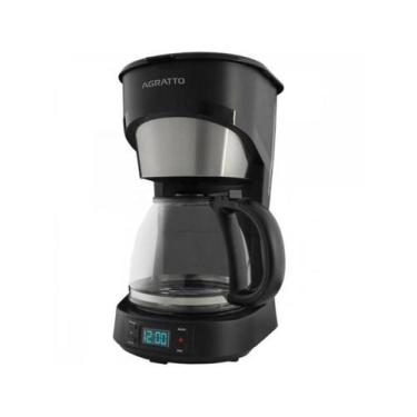 Imagem de Cafeteira Programável Agratto Aroma Preta 220v, 220V