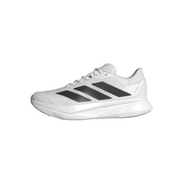 Imagem de adidas Tênis de corrida feminino Duramo Sl 2, Branco/preto/cinza, 41