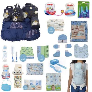 Imagem de Kit Bolsa de Maternidade 5 Peças Saída maternidade Enxoval Master meni