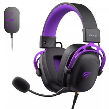 Imagem de Headset Gamer Havit, 3.5mm + USB, Drivers de 53mm, Múltiplas Plataform