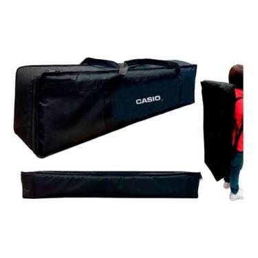 Imagem de Capa bag p/ piano 7/8 88 teclas "casio" luxo ny-600