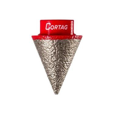 Imagem de Fresa Diamantada Cônica 20x50mm M14 Cortag