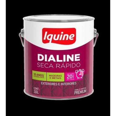 Imagem de Tinta Esmalte Acrílico Premium 3,0 Litros Branca Iquine