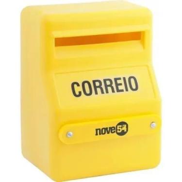Imagem de Caixa de Correio Plástica Amarela para Grade Nove54