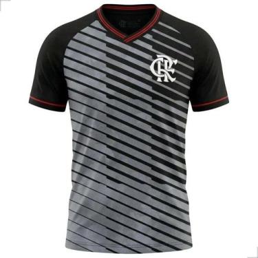 Imagem de Camista Betel Sport Flamengo Stripes Masculino - Preto - M