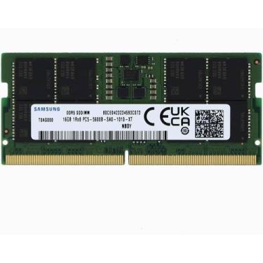 Imagem de Memória Ram Para Notebook 16GB Samsung DDR5 5600Mhz 1Rx8 1.2V CL46 PC5