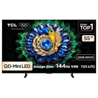 Imagem de Smart TV TCL 55 Polegadas QLED Mini LED 4K A400M WiFi Bluetooth Google