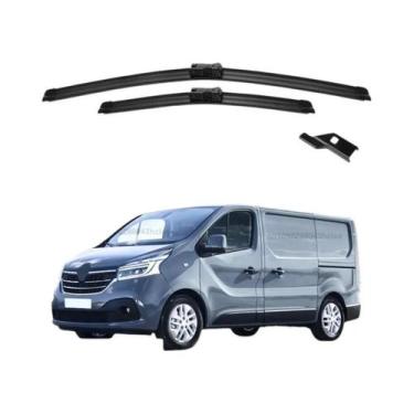 Imagem de Palhetas Limpadoras Dianteiras Renault Trafic MK3 26 19 Escovas De Lim