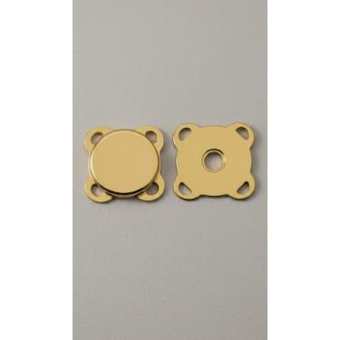 Imagem de Botão Imã Dourado 18mm para Costura (10 Unidades) - Congratulations St