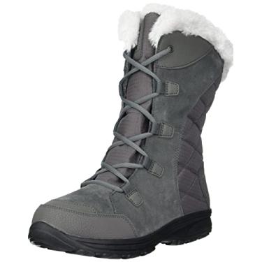 Imagem de Columbia Bota de neve feminina Ice Maiden II, Xisto/framboesa escura, 5.5 Wide