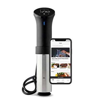 Imagem de Anova Culinary Panela de precisão Sous Vide AN500-US00 (WiFi), 1000 watts | Aplicativo Anova incluído, preto e prata