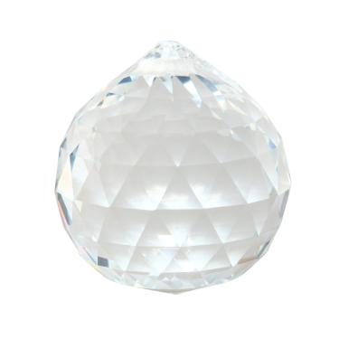 Imagem de Pingente Waner 30 mm de cristal transparente esfera de cristal para energia positiva