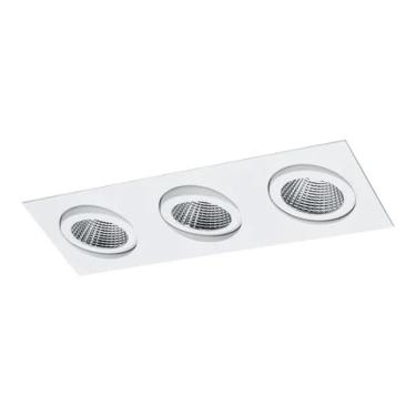 Imagem de Spot Incandescente Embutir Quadrado Ref.Bl1085/3 BR - Bella Luce