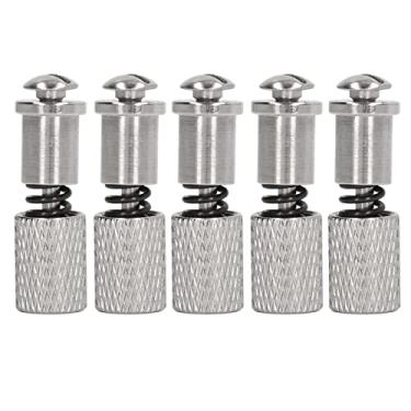 Imagem de 5 PeçAs Grampo de Mola AcessóRios de Costura de aço InoxidáVel FáCil Mudança Forte DuráVel Calcador Parafusos de Mudança Grampo para MáQuina de Costura