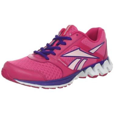 Imagem de Reebok Tênis de corrida ZigKick Alpha (criança pequena), Ideal rosa/rosa doce/ultravioleta/branco/rosa polido, 12 Little Kid