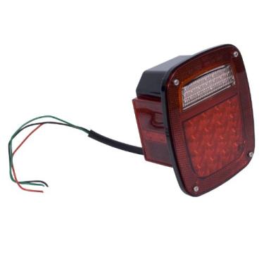 Imagem de Rugged Ridge Conjunto de luz traseira 12403.83, esquerda, LED; 76-06 Jeep CJ/Wrangler YJ/TJ