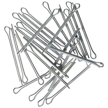 Imagem de The Hillman Group 381750 Pino de contrapino estendido de 5/32 x 6,5 cm, metálico, pacote com 100