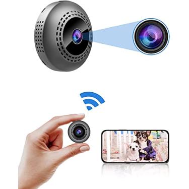 Imagem de Ryscam Mini Câmera Espiã wifi-1080P Câmera Oculta Sem Fio-Nanny Cam com Gravação de Áudio e Vídeo Live Feed-Portátil Pequena Câmera de Vigilância de Vigilância para Carro Casa Interna-Com Aplicativo de Telefone Celular