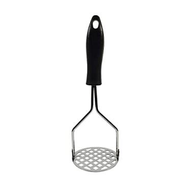 Imagem de Amassador Batata Inox 25cm - Espremedor para Purê, Legumes, Alho