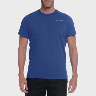Imagem de Camiseta Columbia Basic Pacific Azul Masculino