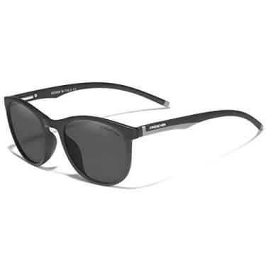 Imagem de Óculos de Sol Masculino Kingseven Square Casual com Proteção Polarizados UV400 9007T (C3)