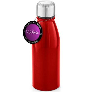 Imagem de Squeeze Alumínio 500 ml Wave TopGet Vermelho