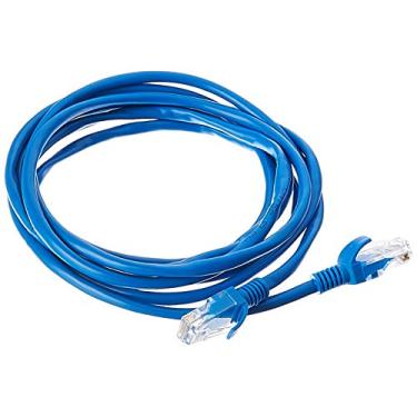 Imagem de Cabo de Rede Plus Cable PC-ETHU25BL Cat.5E 2.5M Azul Patch Cord - Conectores RJ45 Capa de PVC