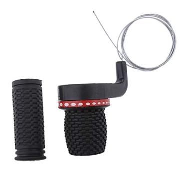 Imagem de Kesoto Guidão de 21 mm, gatilho do acelerador, direção do braço de leme para 4 tempos, 6HP