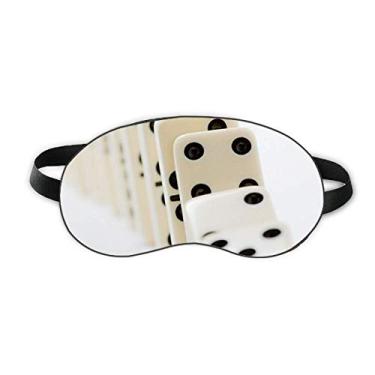 Imagem de Gambling Pai Gow Dominoes Photo Sleep Eye Shield Capa macia para sombra noturna