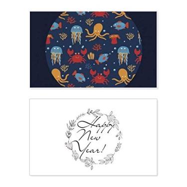 Imagem de Deep Sea Cuttlefish Caranguejo Ano Novo Festival, Mensagem de Abençoar Presente