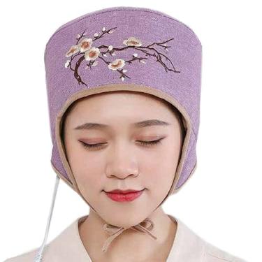 Imagem de Moxa Cabeça Criatividade Moxa Elétrica Massagem Calor Mugwort Cap Tool