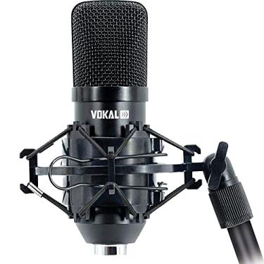 Imagem de Microfone Condensador Vokal Sv80x Xlr Gravação Streaming e Podcast Profissional