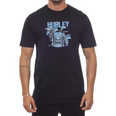 Imagem de Camiseta Hurley Hyts010413 Tiki Life - Preto