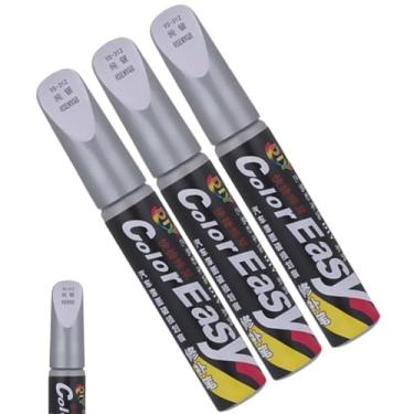Imagem de Kit 3 Canetas Tinta Reparadora Tira Risco Automóveis Carro Moto Caminhões Pintar e Retocar Pneu Azulejo e Tênis Aplicador