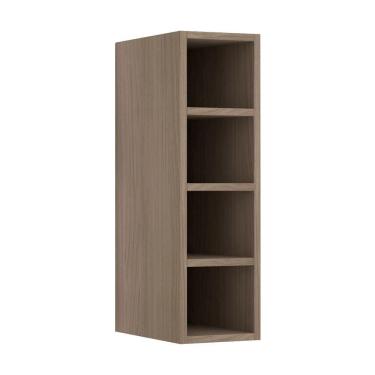 Imagem de Adega de Vinho Suspensa Vertical para Cozinha Karen 4 Nichos Cor Malbec - Peternella Móveis