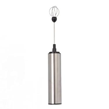 Imagem de Mini liquidificador elétrico, espumador de leite destacável de aço inoxidável automático, para várias bebidas, utensílios de cozinha doméstica, misturadores de café, misturador de bebidas