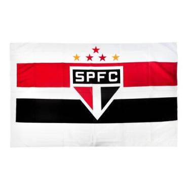 Imagem de Bandeira São Paulo Fc Torcedor 2 Panos (1 Face) - Jc Flâmulas E Bandei