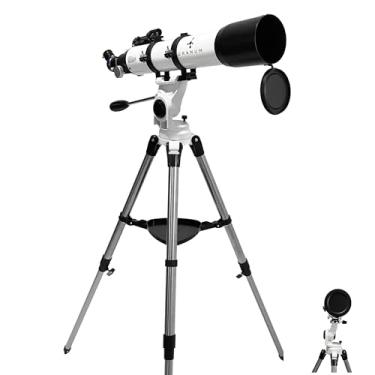 Imagem de Telescópio Refrator 90/700mm Tauro Astronômico Observação Cativante Descobrir Galáxias Universo Espaço Acessórios Uranum
