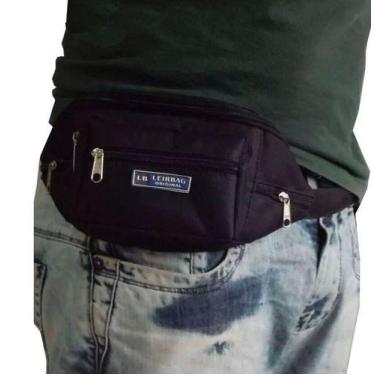 Imagem de Pochete Masculina De Cintura Multiuso Motoqueiro - Leirbag Bolsas