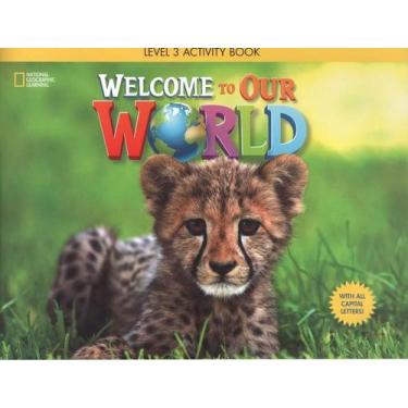 Imagem de Welcome To Our World American 3 - Workbook With Audio Cd - All Caps